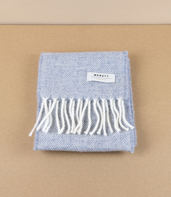 McNutt of Donegal Children's Scarf, Dove Grey