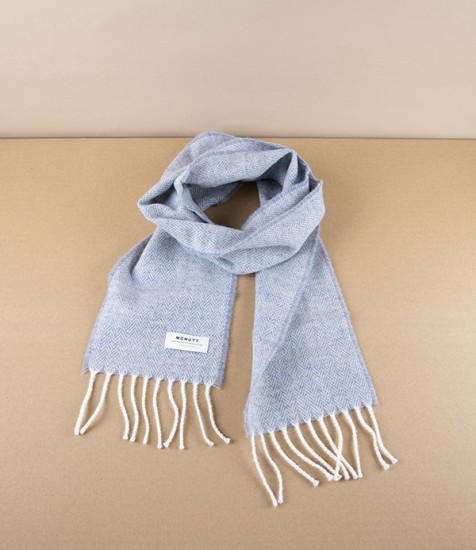 McNutt of Donegal Children's Scarf, Dove Grey