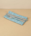 McNutt of Donegal Linen Napkins, Teal, Set of 4