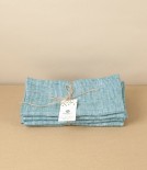 McNutt of Donegal Linen Napkins, Teal, Set of 4