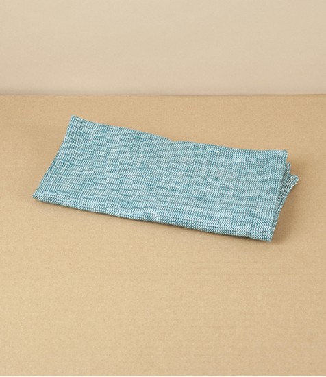 McNutt of Donegal Linen Napkins, Teal, Set of 4