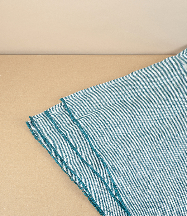 McNutt of Donegal Linen Placemats, Teal, Set of 4