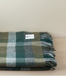 McNutt of Donegal Woollen Throw, Forest Check