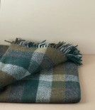 McNutt of Donegal Woollen Throw, Forest Check