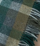 McNutt of Donegal Woollen Throw, Forest Check