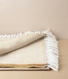 McNutt of Donegal Woollen Herringbone Throw, Mead