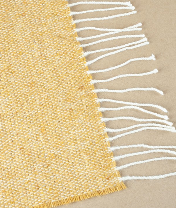 McNutt of Donegal Tweed Scarf, Sunflower