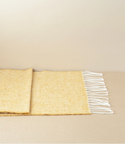 McNutt of Donegal Tweed Scarf, Sunflower