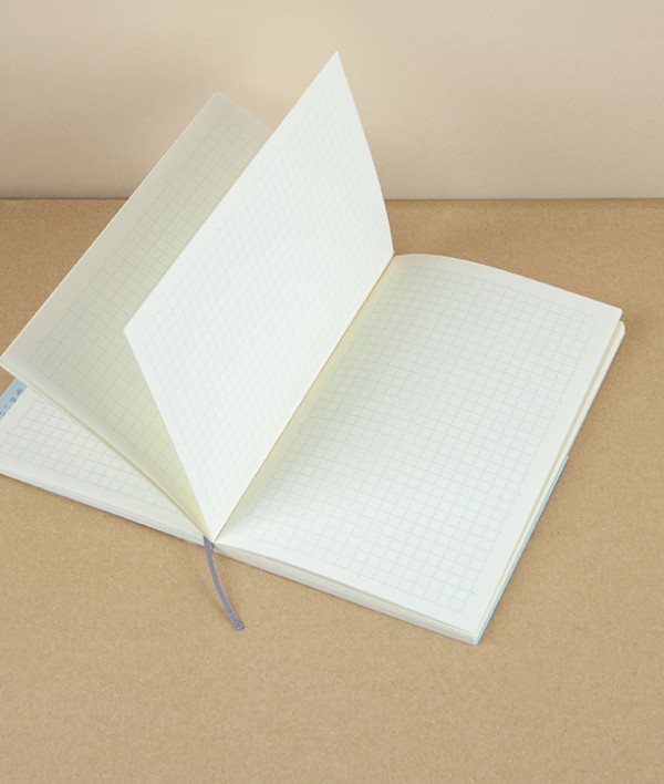 Midori Fine Paper Notebook, B6 Slim, Grid
