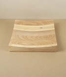 Triangle Mezzaluna Concave Mincing Board, Ash