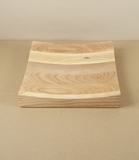 Triangle Mezzaluna Concave Mincing Board, Ash