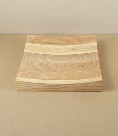 Triangle Mezzaluna Concave Mincing Board, Ash