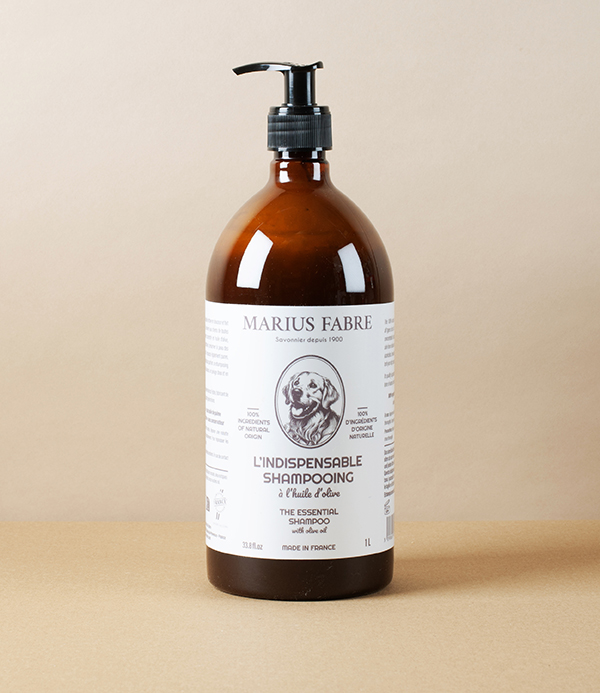 Marius Fabre Olive Oil Shampoo for Dogs, 1 Litre