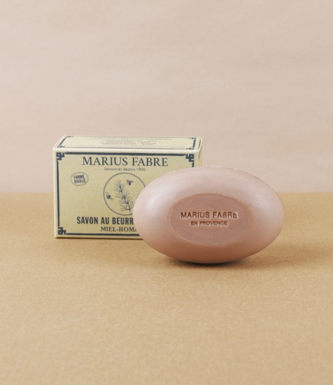 Marius Fabre Oval Bar, Honey & Rosemary, 150g