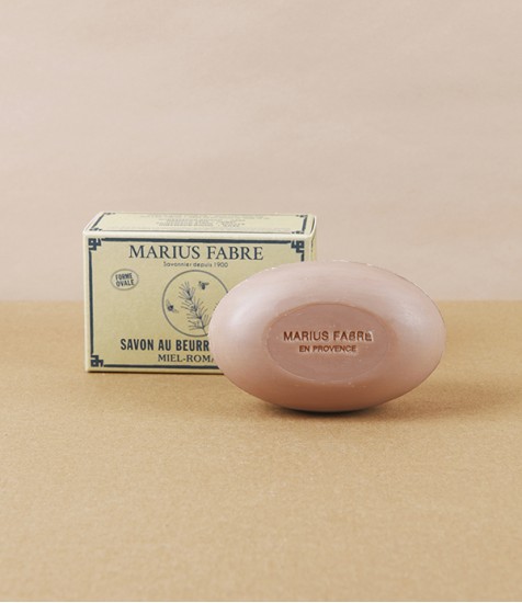 Marius Fabre Oval Bar, Honey & Rosemary, 150g
