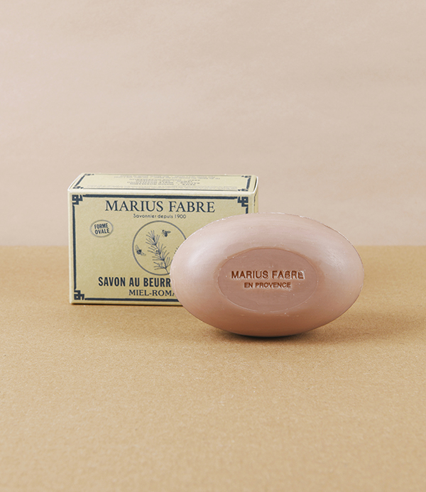 Marius Fabre Oval Bar, Honey & Rosemary, 150g