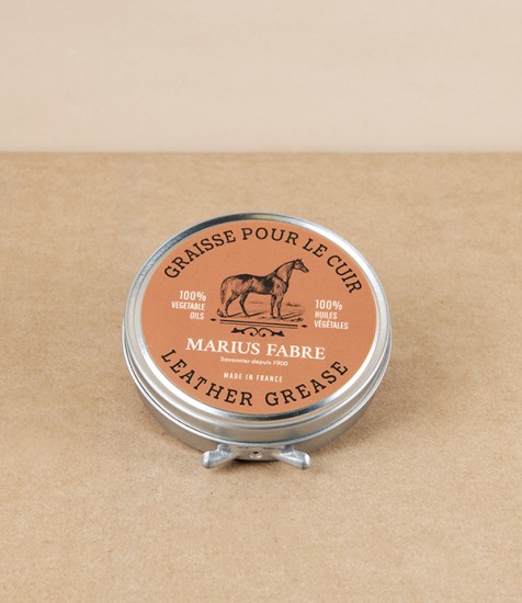 Marius Fabre Shea Butter & Beeswax Leather Grease, 100ml