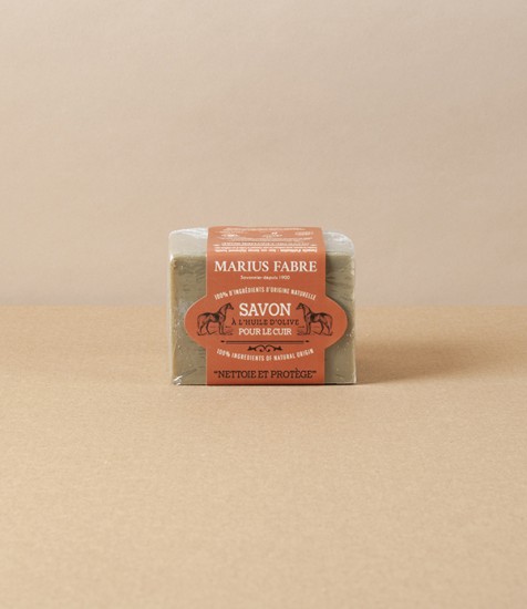 Marius Fabre Olive Oil Saddle Soap for Leather, 200g
