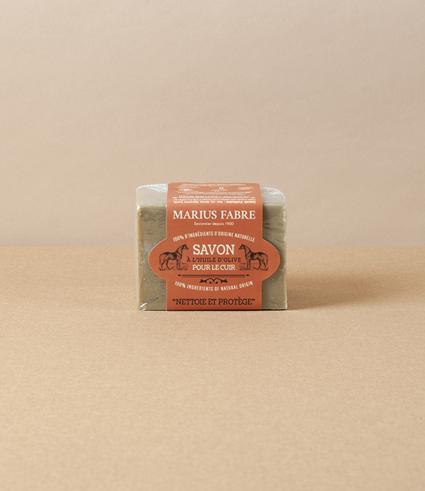 Marius Fabre Olive Oil Saddle Soap for Leather, 200g