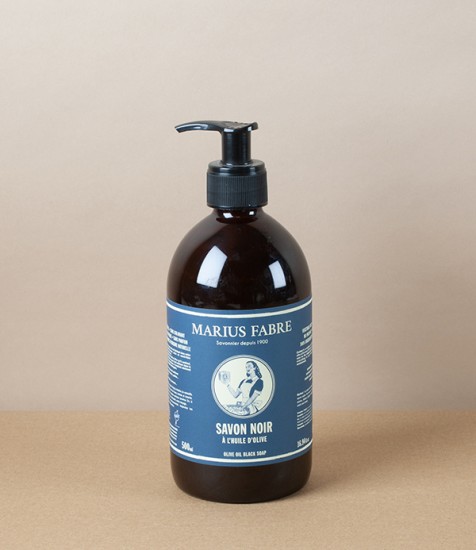 Black Olive Oil Soap, Savon Noir, 500ml