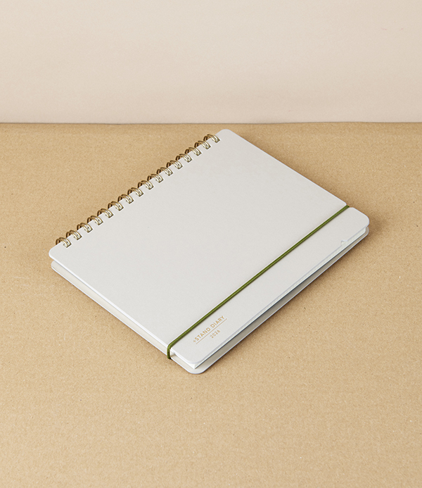 Midori Ring Bound Desk Calendar, 2026