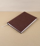 Midori Paper Notebook Cover, A5, Dark Brown 