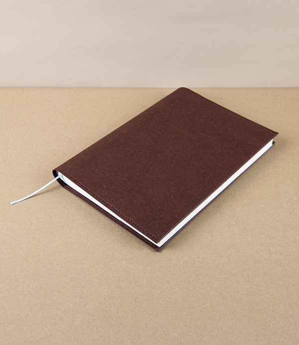 Midori Paper Notebook Cover, A5, Dark Brown 