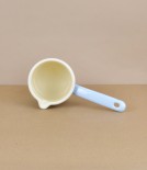 Austrian Enamel Milk Pan 0.5 Litre, Blue