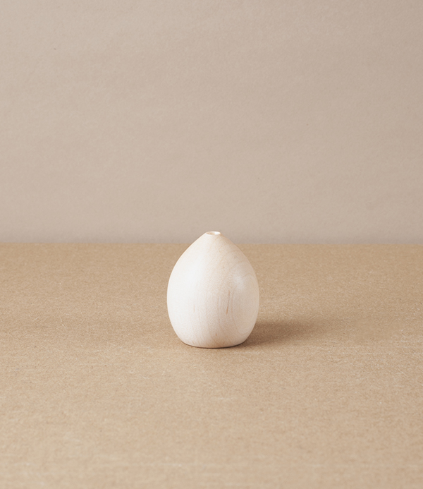Chiisaki Hanaire Wooden Flower Vase, Natsume