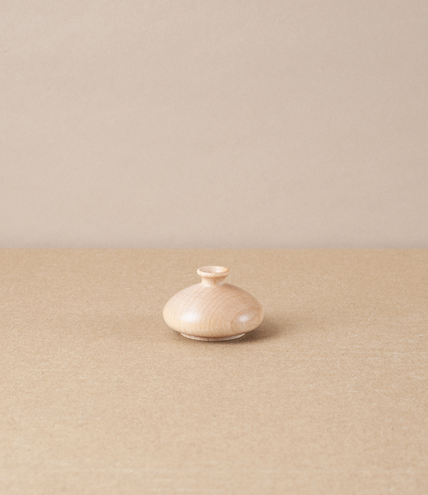 Chiisaki Hanaire Wooden Flower Vase, Tokuri