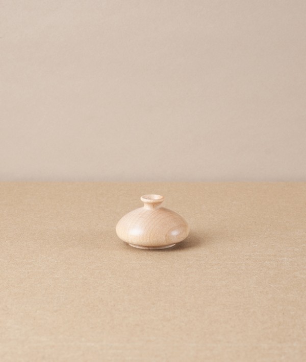 Chiisaki Hanaire Wooden Flower Vase, Tokuri