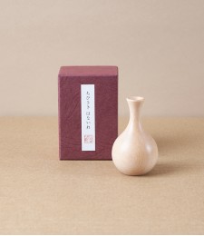 Chiisaki Hanaire Wooden Flower Vase, Tsurukubi