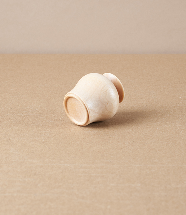 Chiisaki Hanaire Wooden Flower Vase, Uzukumaru
