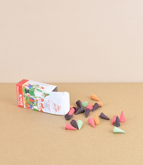 Box of mixed mini räucherkerzchen