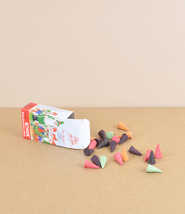 Box of mixed mini räucherkerzchen