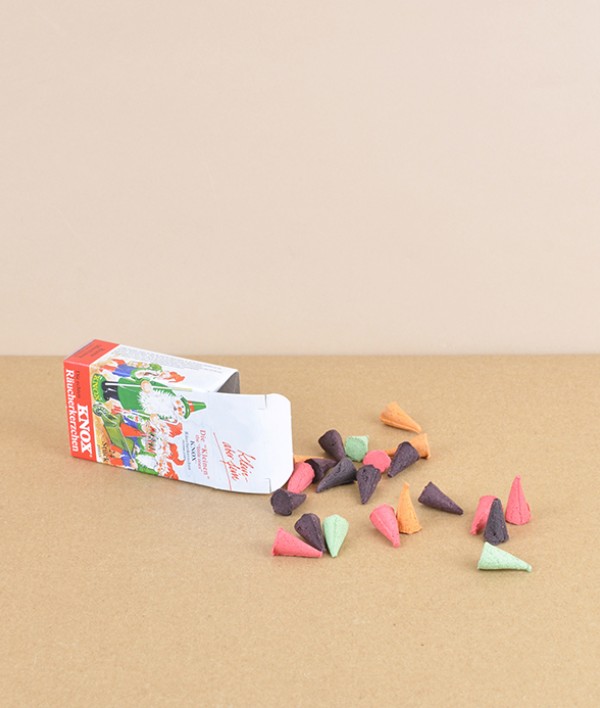 Box of mixed mini räucherkerzchen