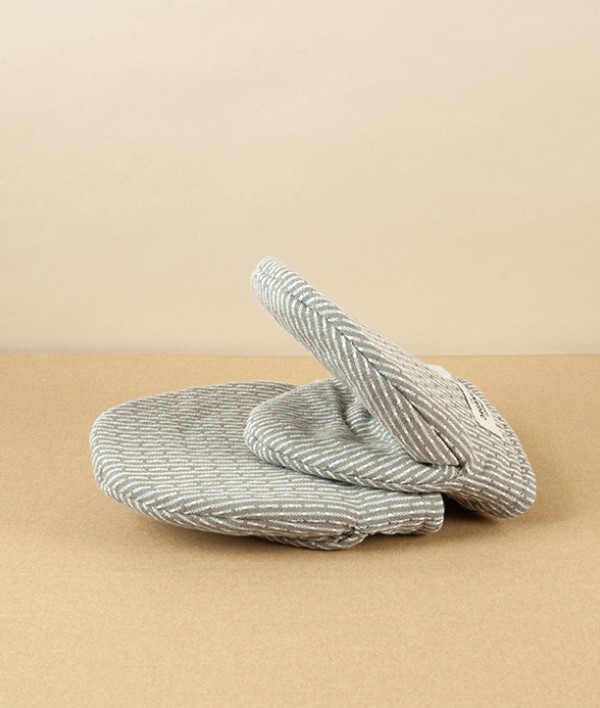 Organic Cotton Mini Oven Mitts, Clay