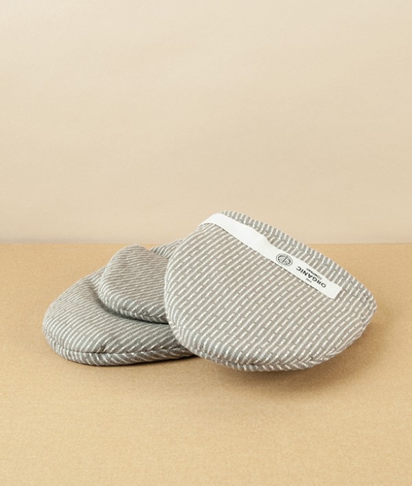 Organic Cotton Mini Oven Mitts, Clay