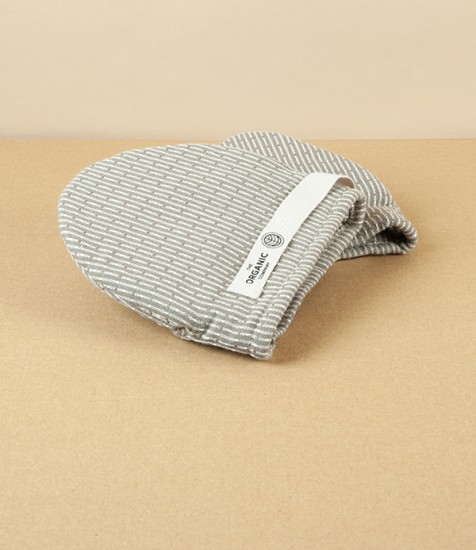 Organic Cotton Mini Oven Mitts, Clay