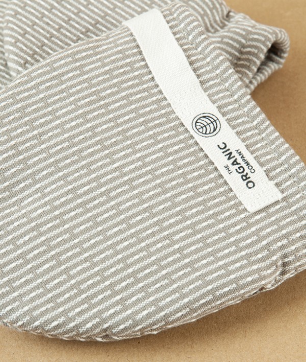 Organic Cotton Mini Oven Mitts, Clay