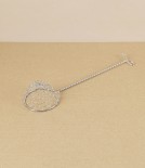 Pea Scoop or Fondue Skimmer, Stainless Steel Wire