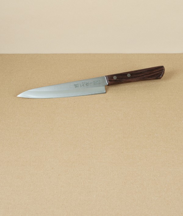 Miyabi Isshin Utility Knife with Rosewood Handle, 15cm