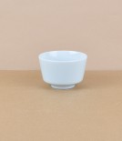 Mizu-mizu Japanese porcelain tea bowl, Blue