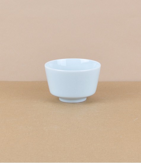 Mizu-Mizu Japanese Porcelain Tea Bowl, Blue