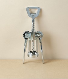 Monopol Lever Corkscrew, Die-Cast Zinc & Steel
