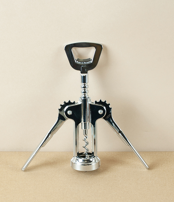 Monopol Lever Corkscrew, Die-Cast Zinc & Steel
