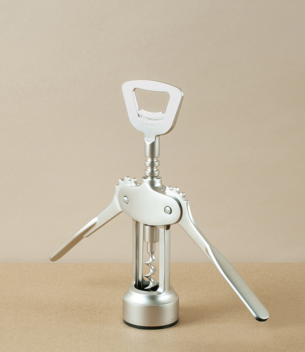 Monopol Fino Lever Corkscrew, Satin Finish