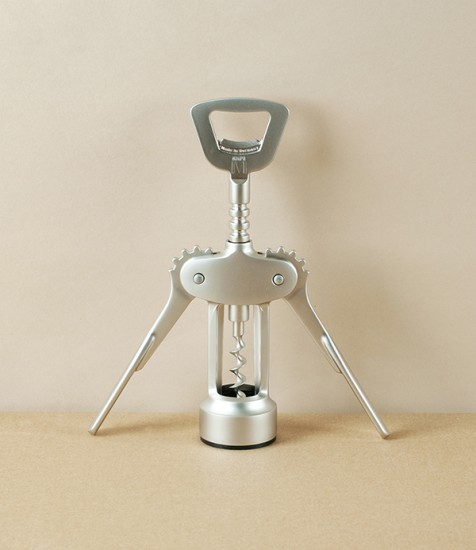 Monopol Fino Lever Corkscrew, Satin Finish