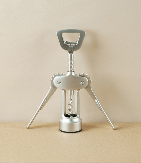 Monopol Fino Lever Corkscrew, Satin Finish