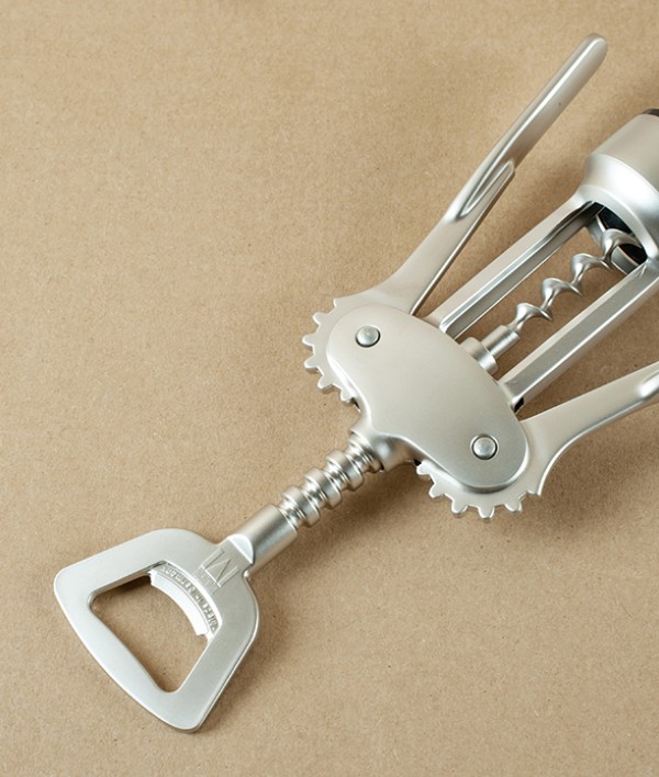 Monopol Fino Lever Corkscrew, Satin Finish